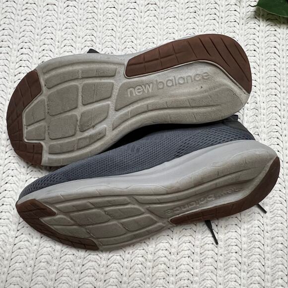 New Balance 360| Unisex grey knitted low-top athletic shoes - Picture 7 of 13